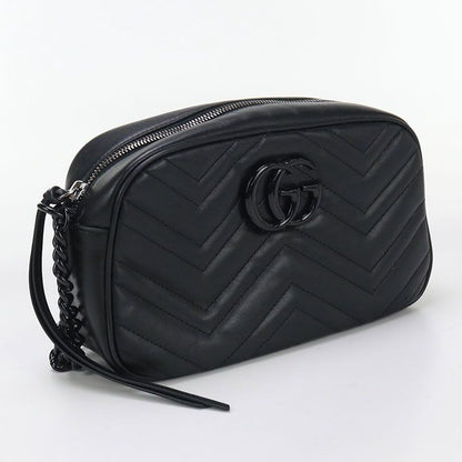 Gucci Small Camera Bag GG Marmont 447632 Crossbody Shoulder Bag Leather Women