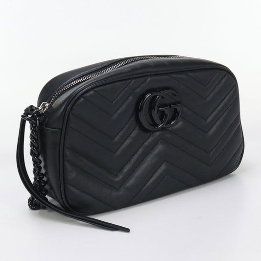 Gucci Small Camera Bag GG Marmont 447632 Crossbody Shoulder Bag Leather Women