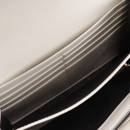 Gucci GG Marmont Chain Shoulder 2WAY Clutch 474575 Calf White Ladies Chain