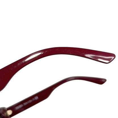 Prada Sunglasses In Black Gradient Bordeaux Red
