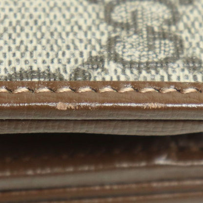 Gucci Horsebit 1955 Card Case Wallet Bifold Wallet Beige/ebony 726846 92tcg