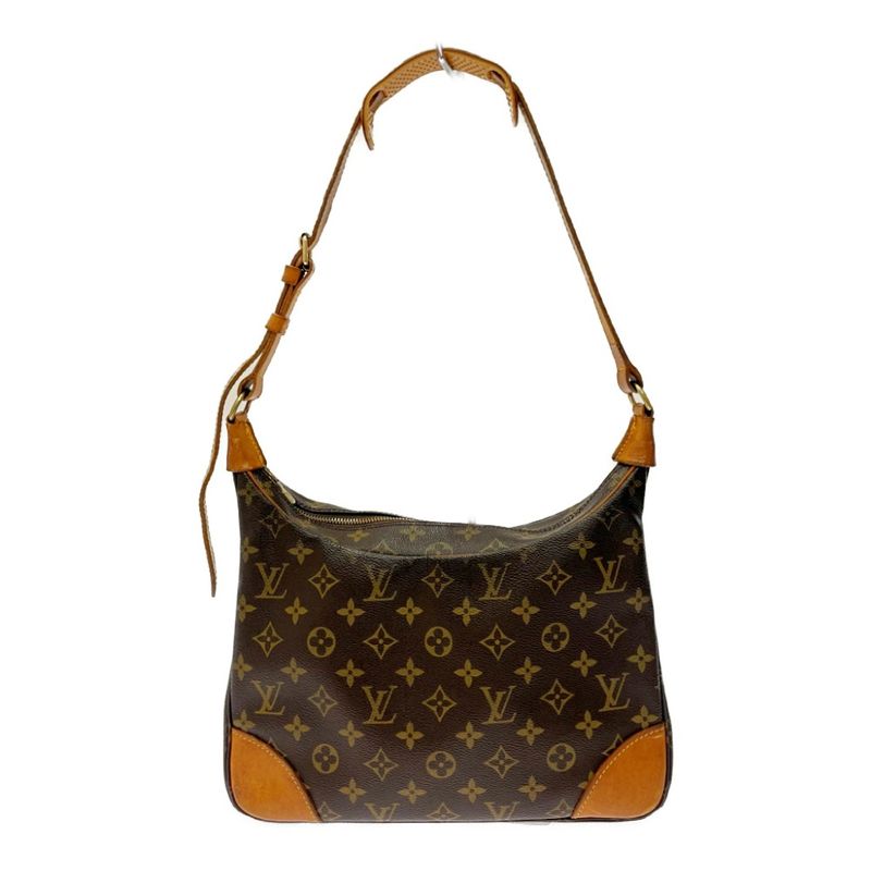 Louis Vuitton M51265 Monogram PVC Boulogne 30 Shoulder Bag Brown 320547
