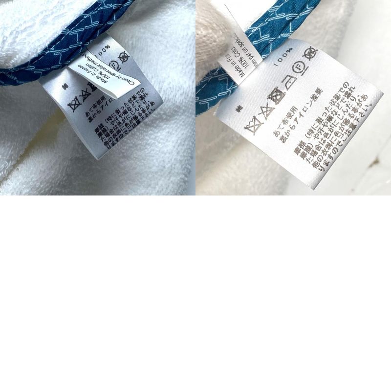 Hermes Tops Other Logo Bathrobe Hooded Cotton White