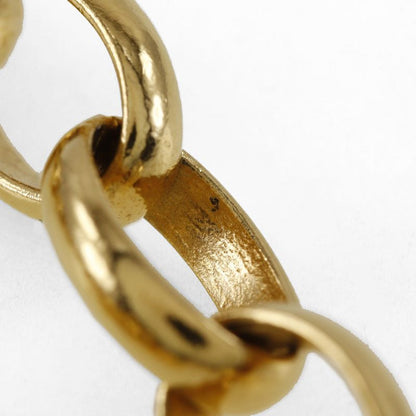 Chanel Round Logo Vintage Gold Plated Ladies 170g Necklace