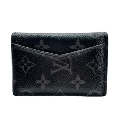 Louis Vuitton M61696 Organizer De Poche Monogram Card Case Wallet Brand Black