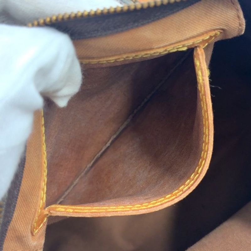 Louis Vuitton Speedy 30 Monogram Leather X PVC Brown Handbag Gold M41526