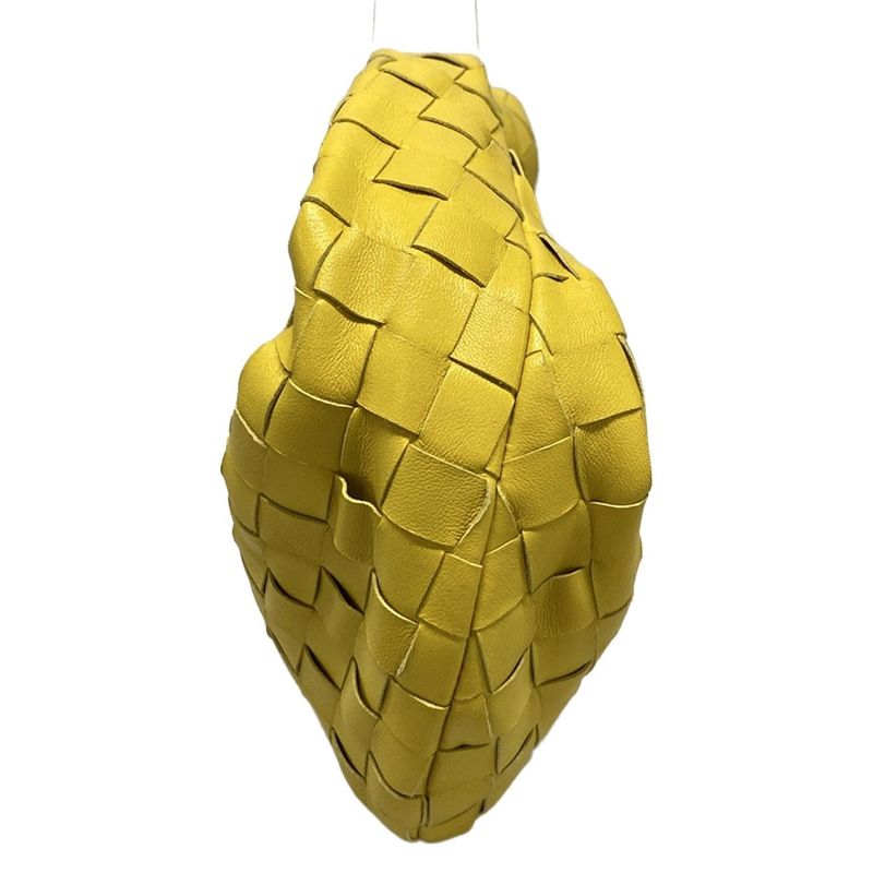 Bottega Veneta Handbag Mini The Jodie Yellow Leather