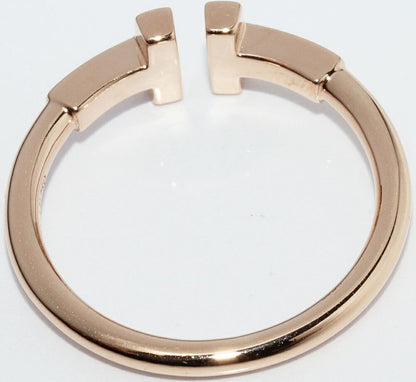 Tiffany & Co Rings 18K Pink Gold T-wire Ring