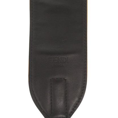 Fendi X FILA Leather Black Shoulder Strap Black 1900 Fendi