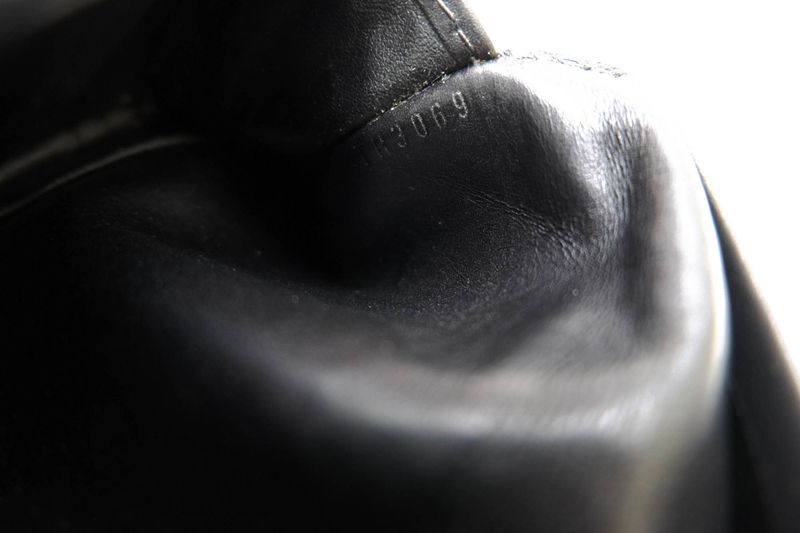 Louis Vuitton Long Wallet Men Leather Genuine Black M97020 Utah Porto Valur