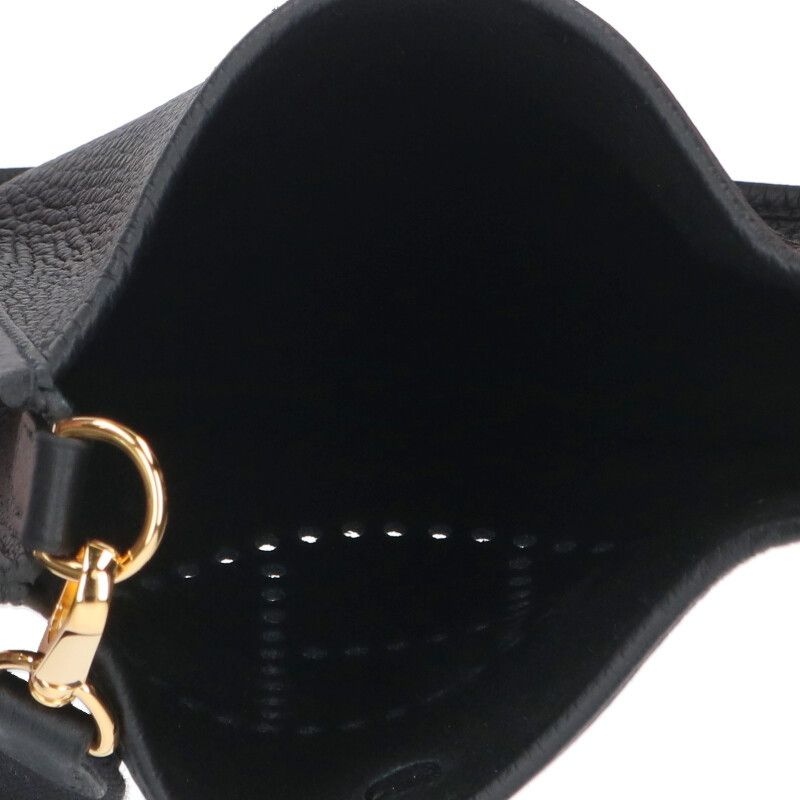 Hermes Evelyn TPM B Engraved Ghardware Leather Shoulder Bag Men's