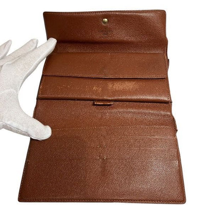 Louis Vuitton Monogram Porte Trésor International M61215 Long Wallet Trifold