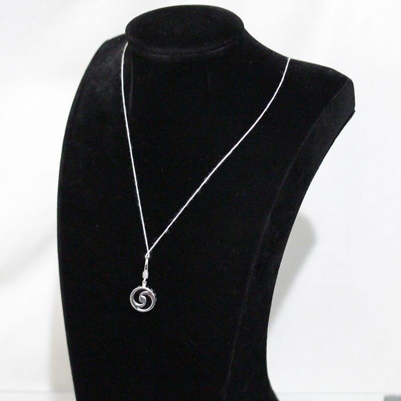 Bvlgari Optical Necklace Top 18K White Gold Box 3.6 g Charm E1461