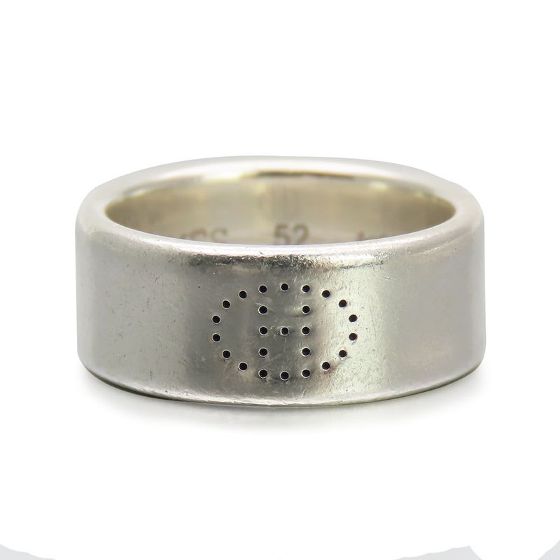 Hermes Ring Evelyne 52 Silver 925 Approx 7.9 g 11.5 Accessories