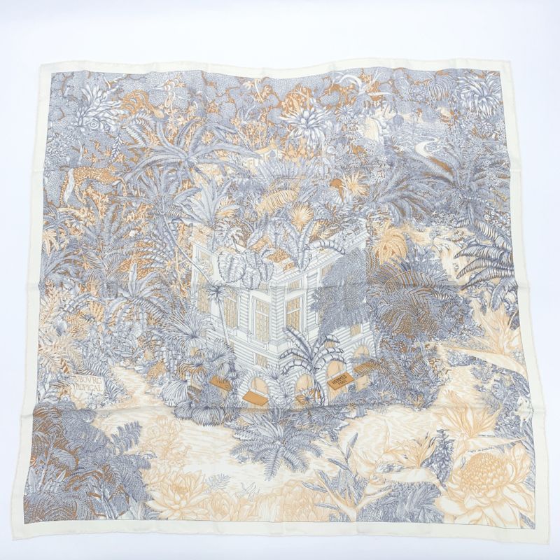 Hermes Carre 90 Faubourg Tropical Faubourg Tropical Spring-summer 2021 Collectio