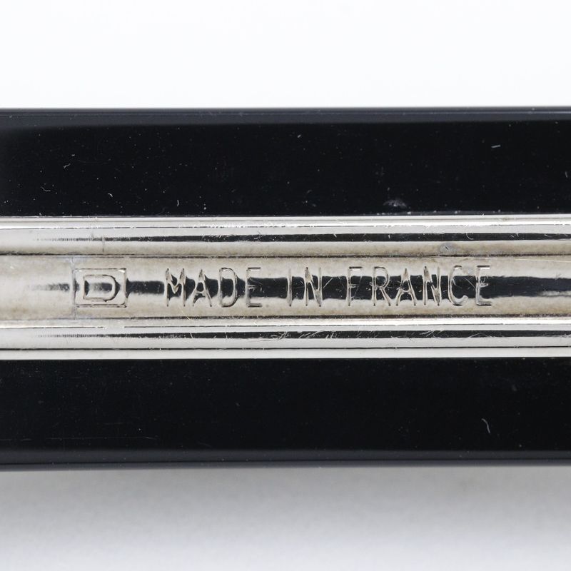 Chanel Coco Mark Heart Plastic X Rhinestone Black 04A Ladies Barrette