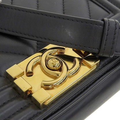 Chanel V-Stitch Mini Boy Shoulder Bag