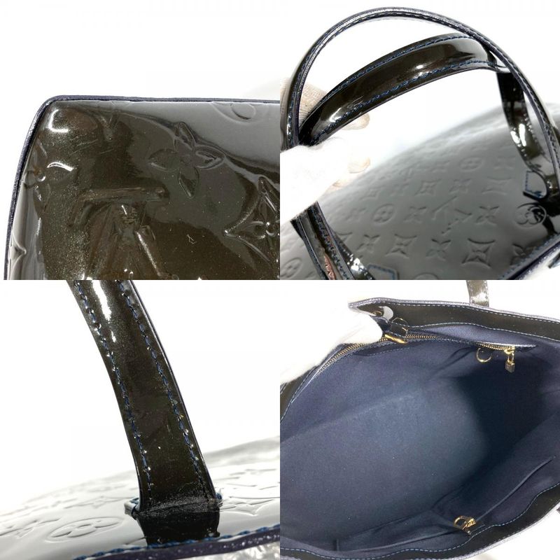 Louis Vuitton Shoulder Bag Wilshire MM Wilshire MM M91439 Monogram Vernis Blue