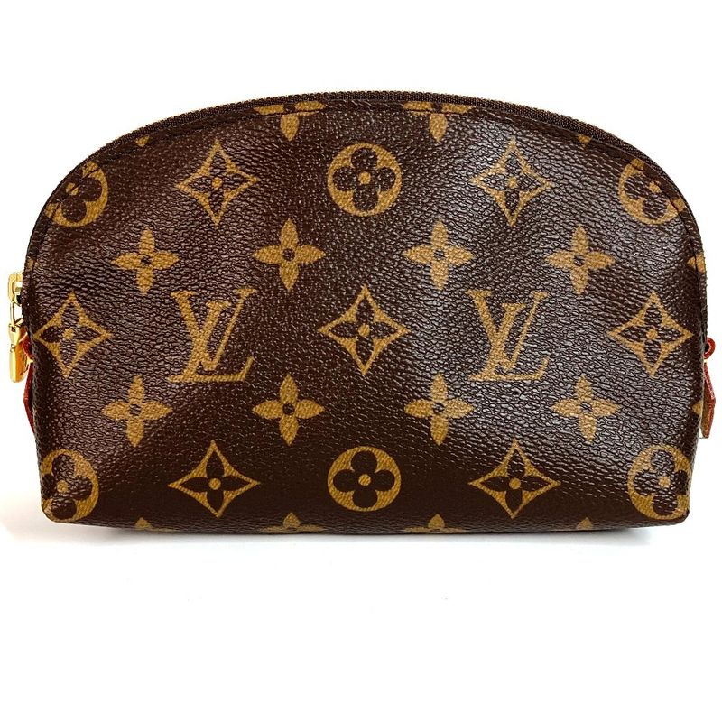 Louis Vuitton Cosmetic Pochette Cosmetic PM M47515 Monogram Canvas Brown