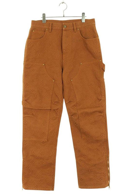 Louis Vuitton Rm212 G98 Hld60w Monogram Carpenter Denim Pants Men's 32