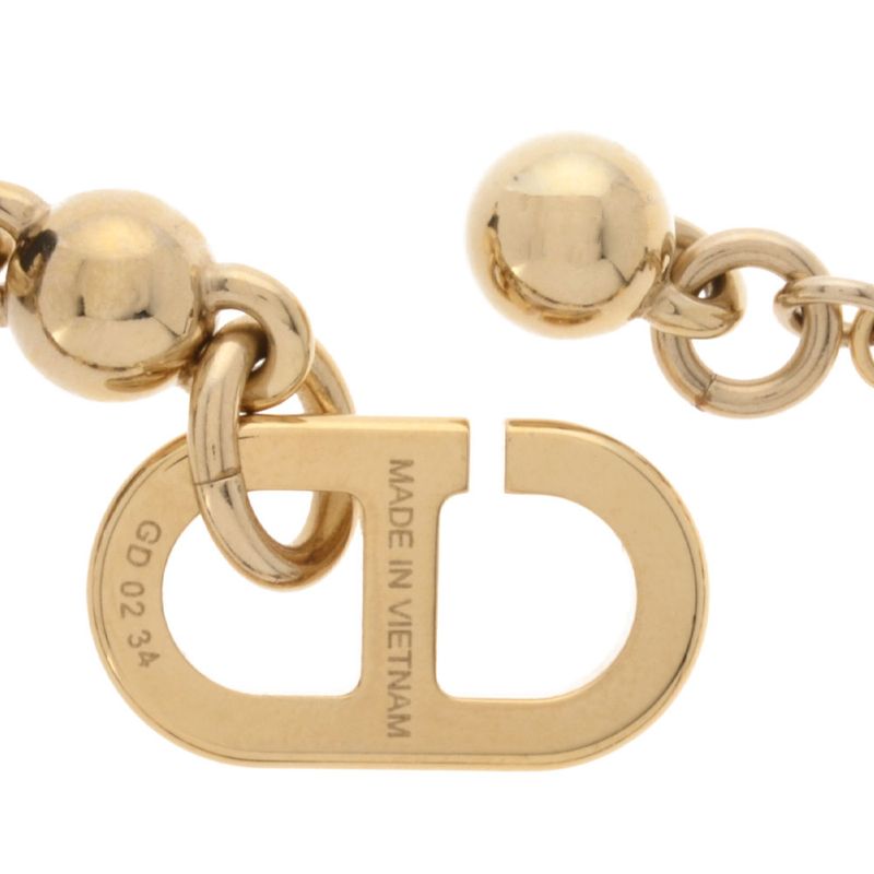 Hermes Sur Mer Necklace Metal Buffalo Horn Gold Chaine D'ancre GP