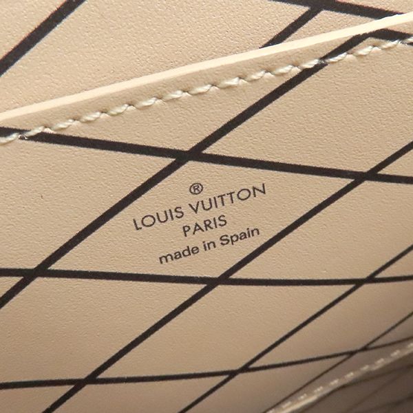 Louis Vuitton Shoulder Bag Pochette Trunk Vertical Epi Leather Black Gold