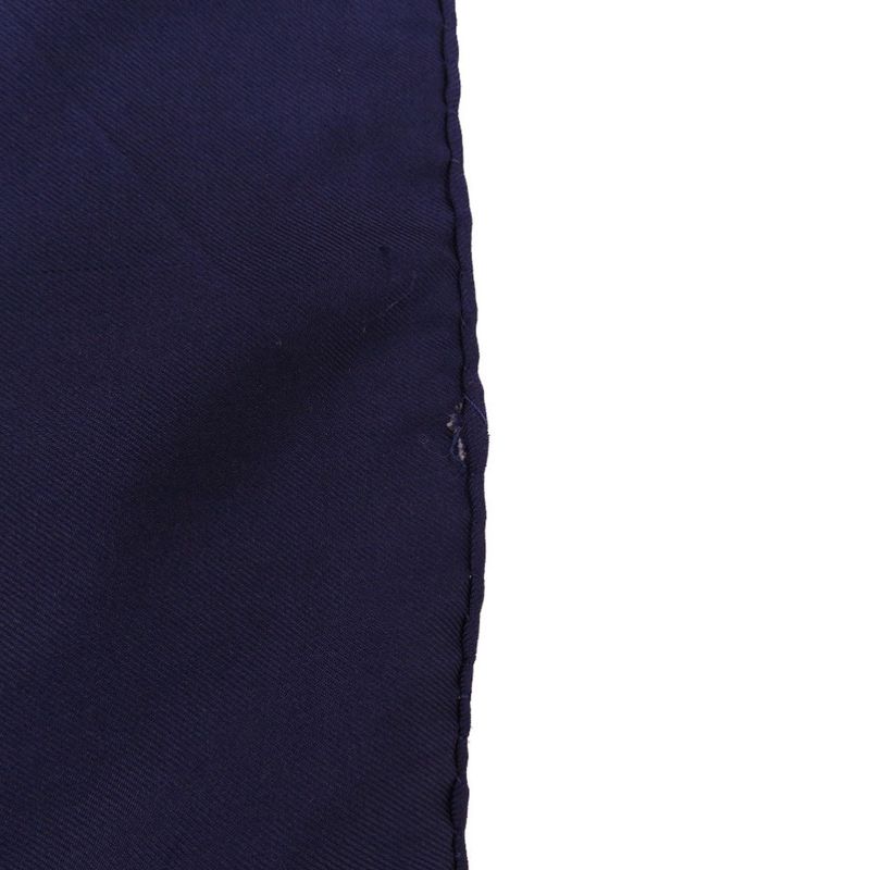 Hermes Carré 90 Ecuries Stable Silk Navy Brown Navy Brown Scarf 0220 Hermes