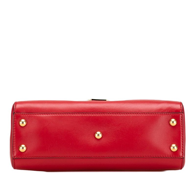 Gucci Sylvie Shoulder Bag Handbag 2WAY 460381 Red Leather Ladies Gucci