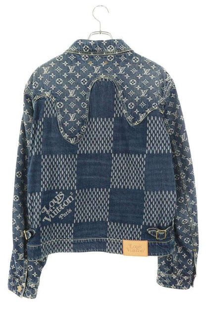 Louis Vuitton 20AW Rm202m UZC Hja10w Denim Jacket Men 50
