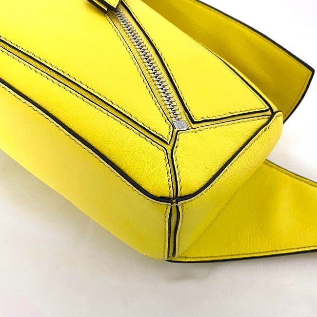 Loewe Body Bag Bum Bag Mini Yellow Puzzle