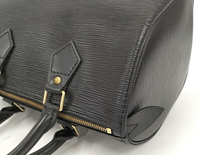 Louis Vuitton Speedy 25 Handbag Epi Noir Black M59032