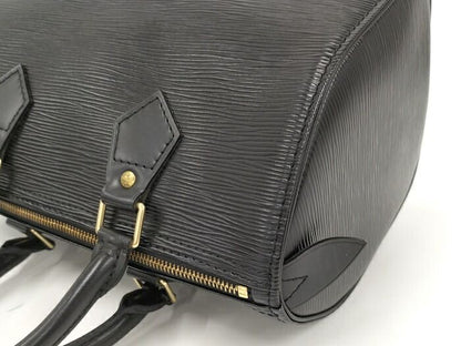 Louis Vuitton Speedy 25 Handbag Epi Noir Black M59032