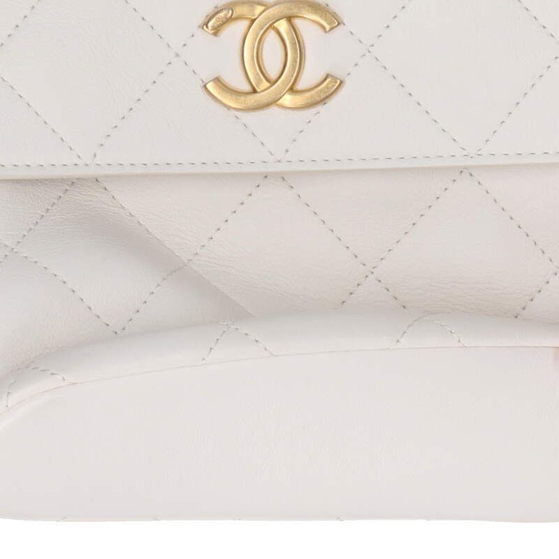 Chanel Lambskin Chain Shoulder Bag For Men