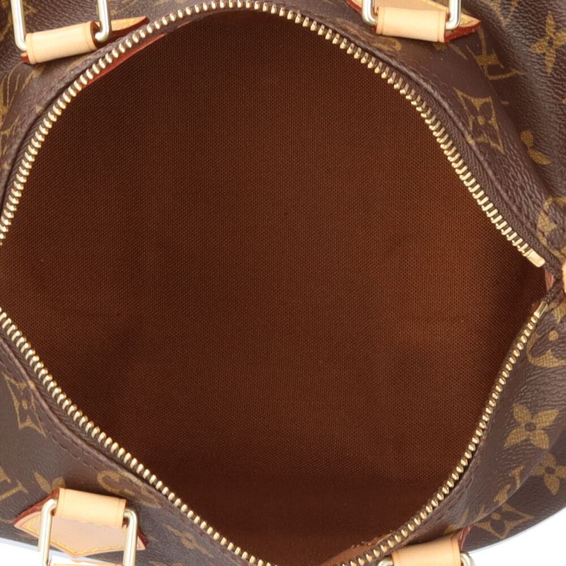 Louis Vuitton Speedy 25 Monogram Handbag Monogram Canvas M41528 Brown Women