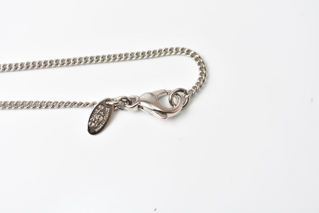 Chanel Necklace Pendant Chain Circle Motif Coco Mark CC