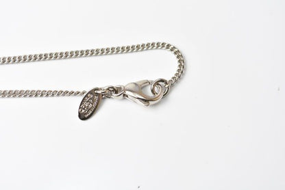 Chanel Necklace Pendant Chain Circle Motif Coco Mark CC