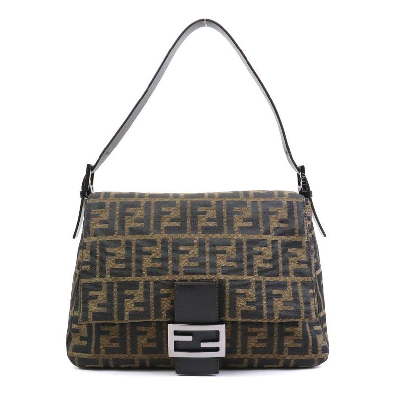 Fendi Shoulder Bag Zucca Mamma Bucket