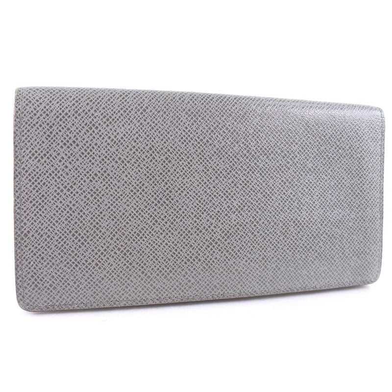 Louis Vuitton Portefeuille Brazza M32653 Taiga Glacier Sp2141 Unisex Long Wallet