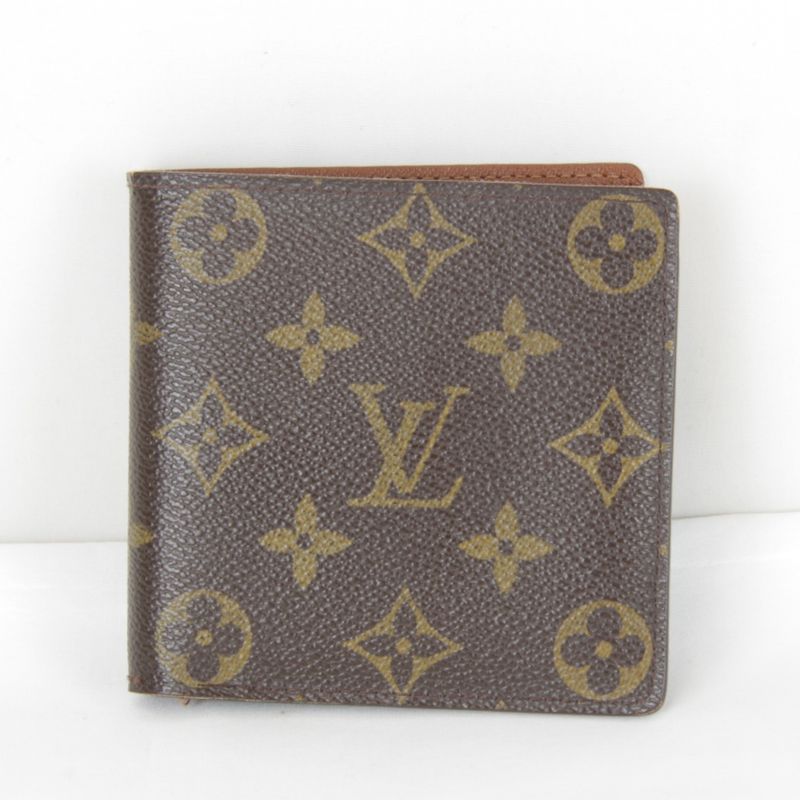 Louis Vuitton Portefeuille Marco M61675 Bifold Wallet Monogram