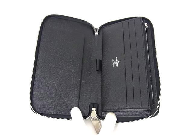 Louis Vuitton M62643 Epi Zippy Organizer NM Long Wallet Black Fj9996