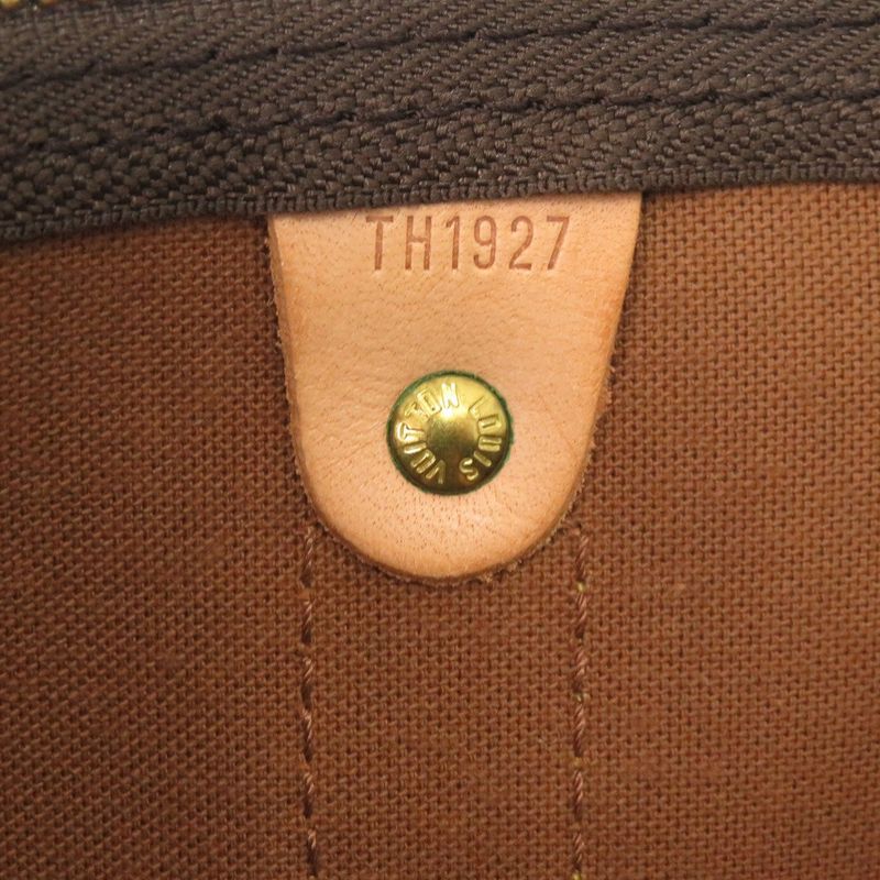 Louis Vuitton Keepall Bandoliere 60 Monogram M41412 Monogram Canvas Brown