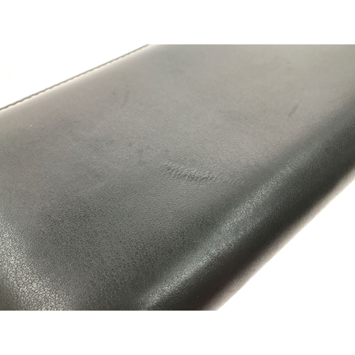 Gucci Blade Logo Long Wallet 597677 Black