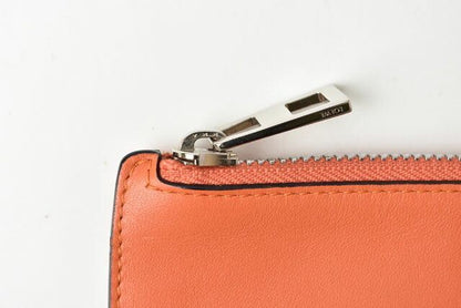 Loewe Clutch Bag Second Bag Unisex Loewe Clutch Pouch Lamb Leather Anagram Coral