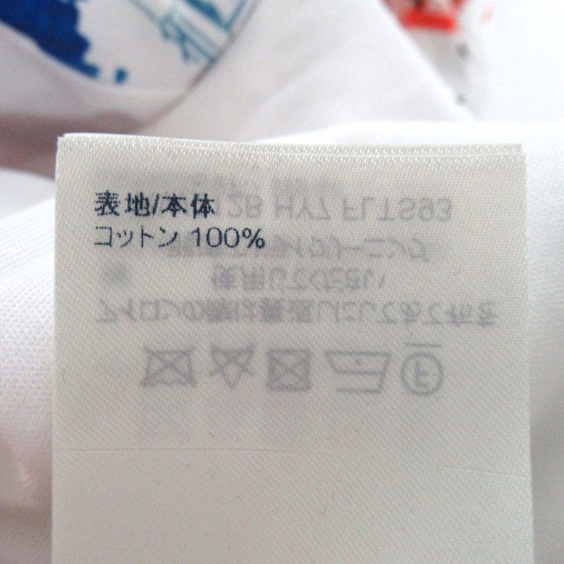 21aw Louis Vuitton Fornasetti Graphic Print Short Sleeve T-Shirt M Size White