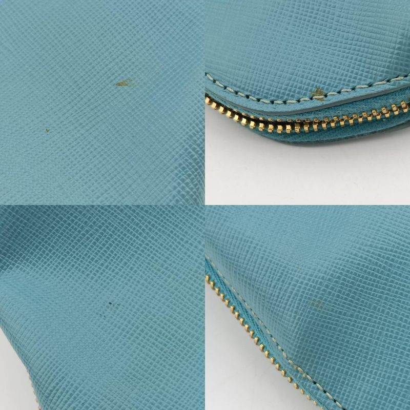 Prada Promenade Blue Saffiano Leather Bl0837105