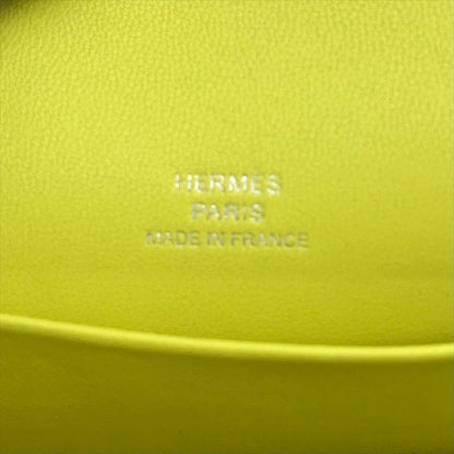 Hermes Pochette Citron Lemon Clutch Pouch Yellow