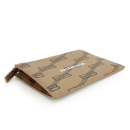 Balenciaga Card Case Signature Beige