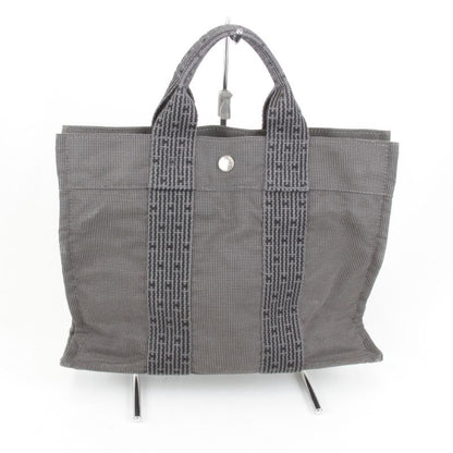 Hermes Her Line PM Handbag Canvas Gray