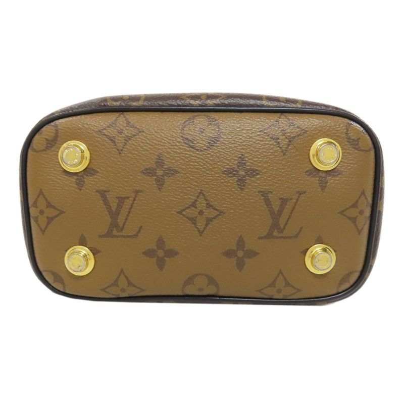Louis Vuitton M45165 Vanity NVPM Handbag Monogram Reverse Women
