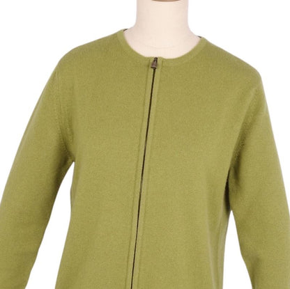 Hermes Knit Gaultier Period Sweater Canadé Hardware Zip-a